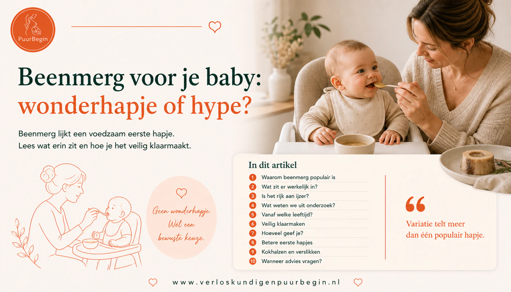 Beenmerg voor je baby: wonderhapje of hype?
