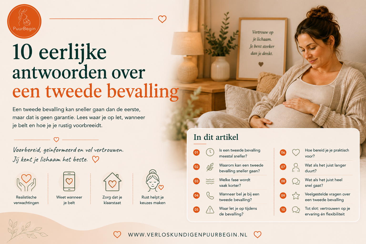 10 eerlijke antwoorden over een tweede bevalling