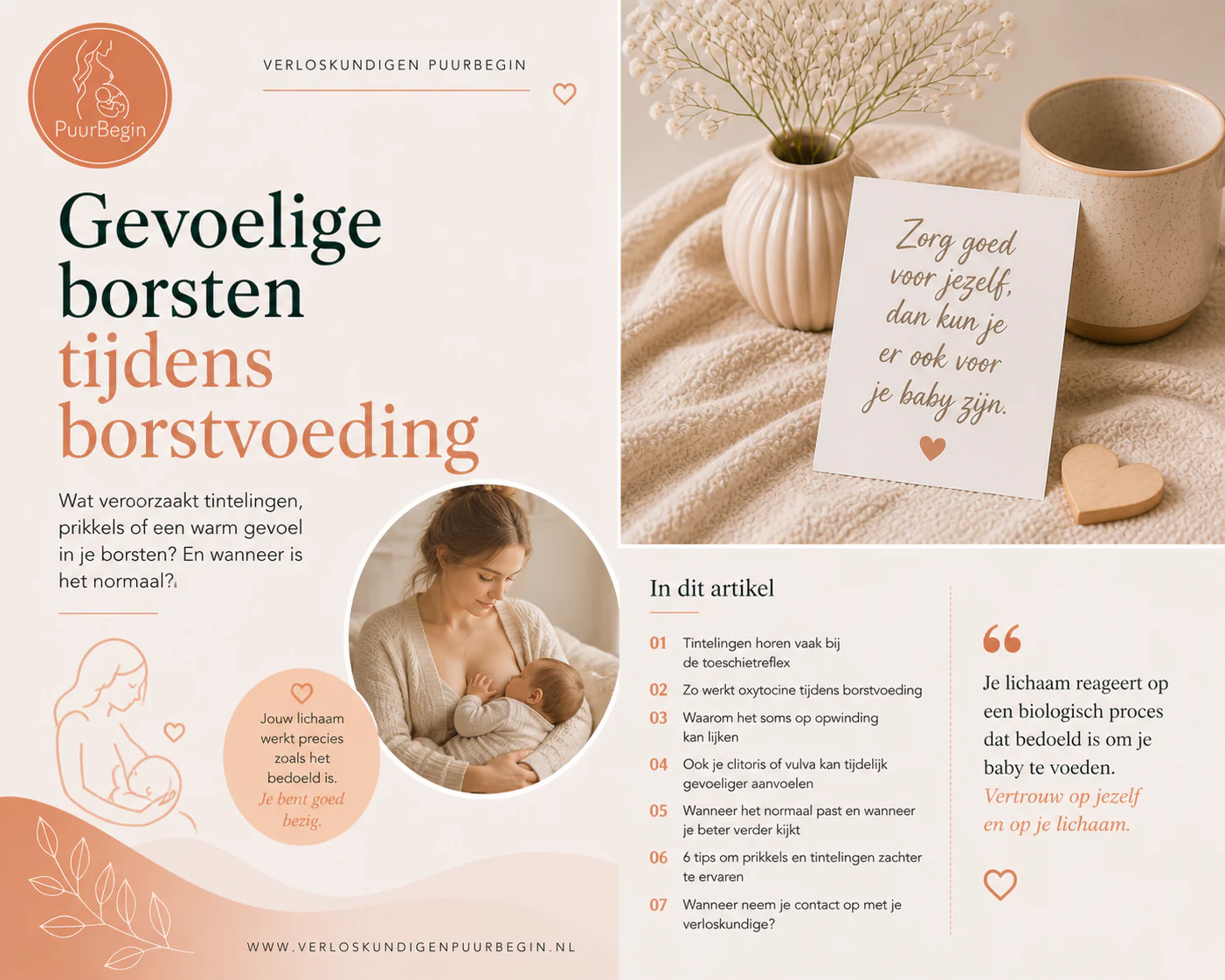 7 dingen die je moet weten over tintelingen in je borsten bij borstvoeding