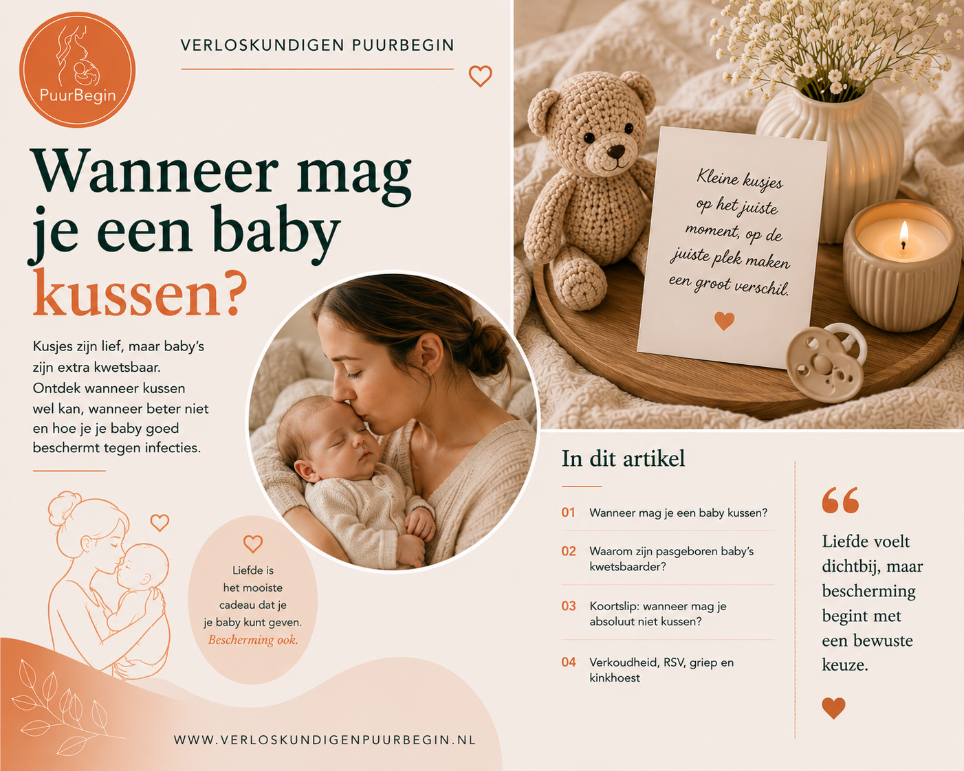 Baby kussen: 7 veilige regels voor kraamvisite