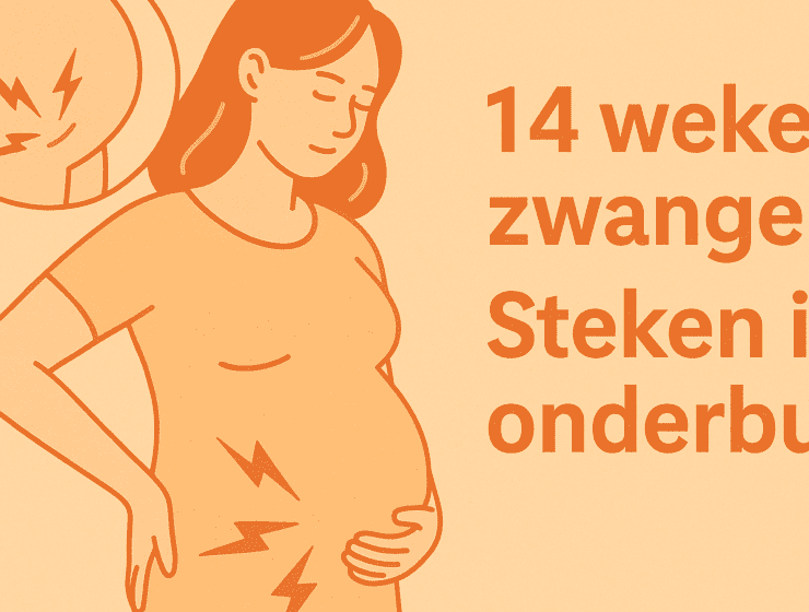 14 weken zwanger steken onderbuik - Verloskundige Kampen PuurBegin