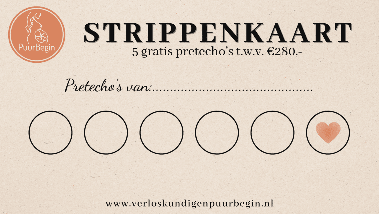 Strippenkaart gratis pretecho's verloskundigenpuurbegin kampen
